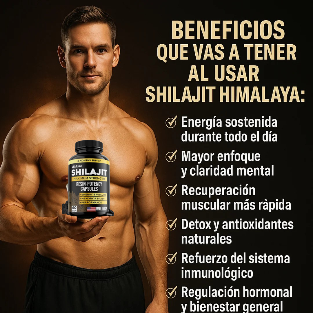 Shilajit del Himalaya ®| ORIGINAL - POTENCIADOR SEXUAL