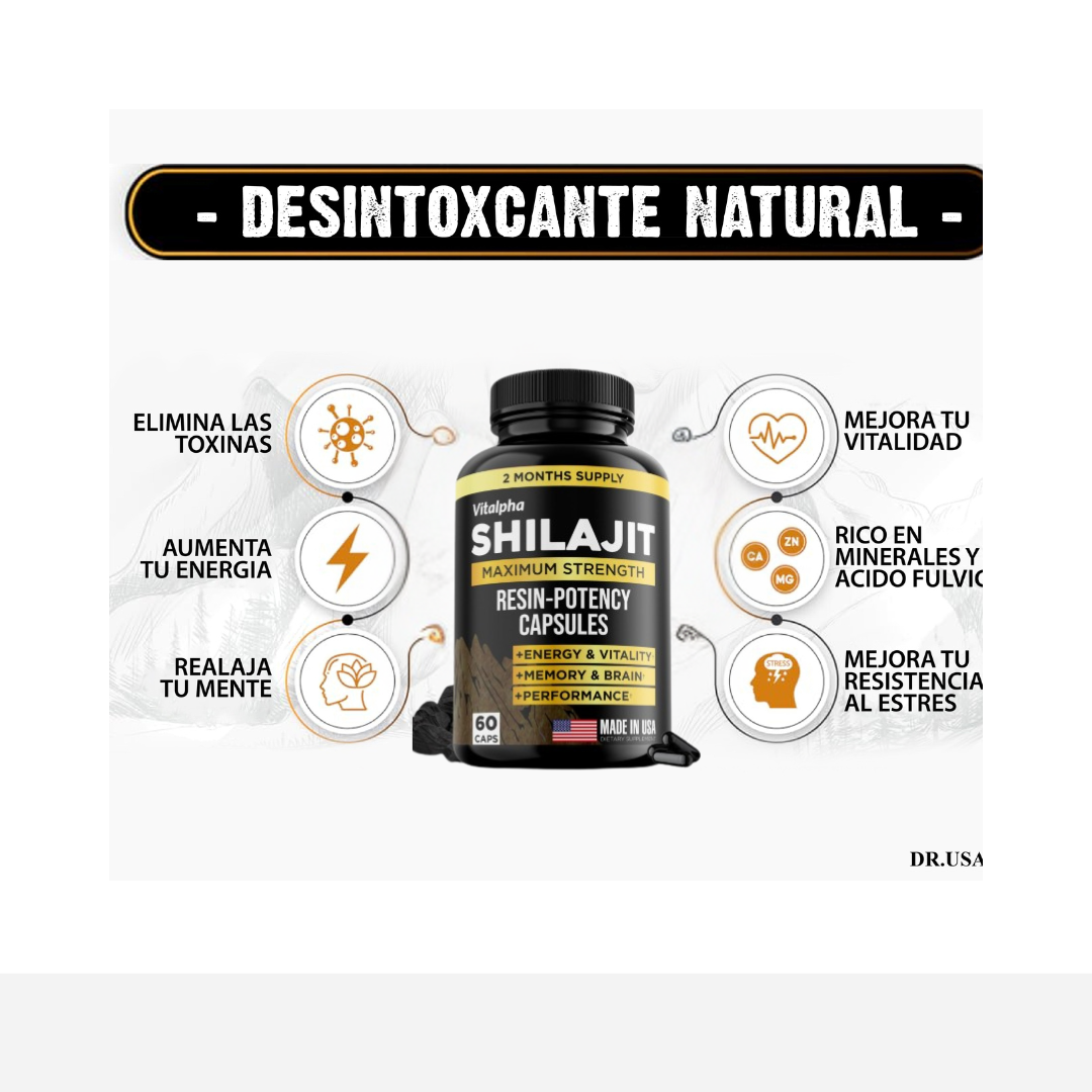 Shilajit del Himalaya ®| ORIGINAL - POTENCIADOR SEXUAL