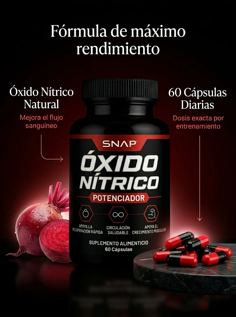 2x1 Óxido Nítrico® – Energía, Fuerza Y Rendimiento