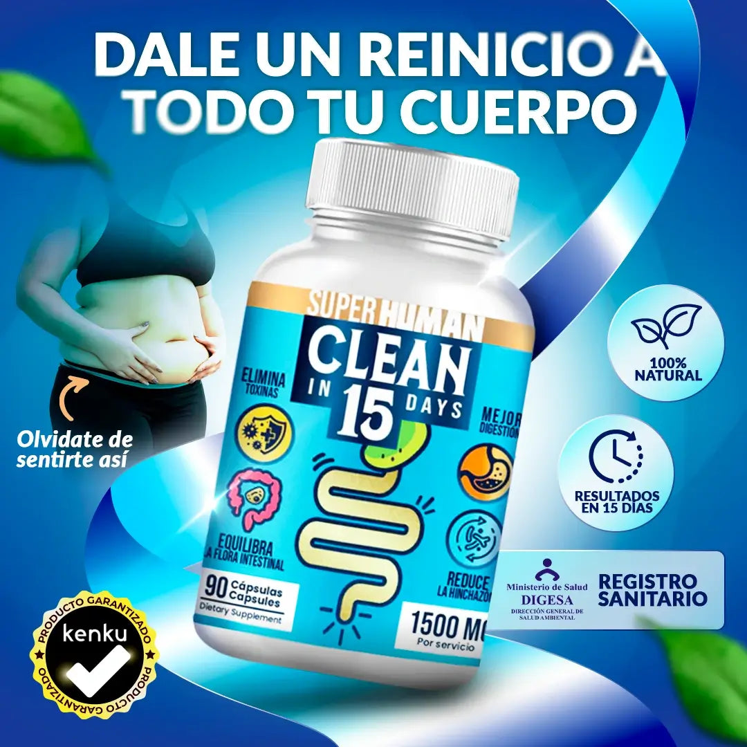 CANDIDA CLEANSE® 100% Original + Clean15™ Limpieza Completa
