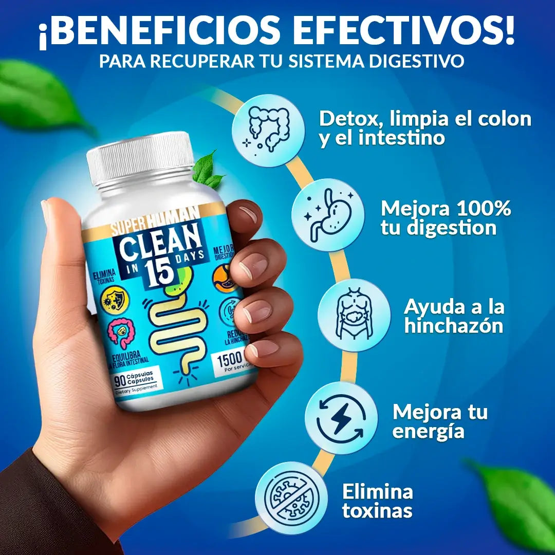 CANDIDA CLEANSE® 100% Original + Clean15™ Limpieza Completa