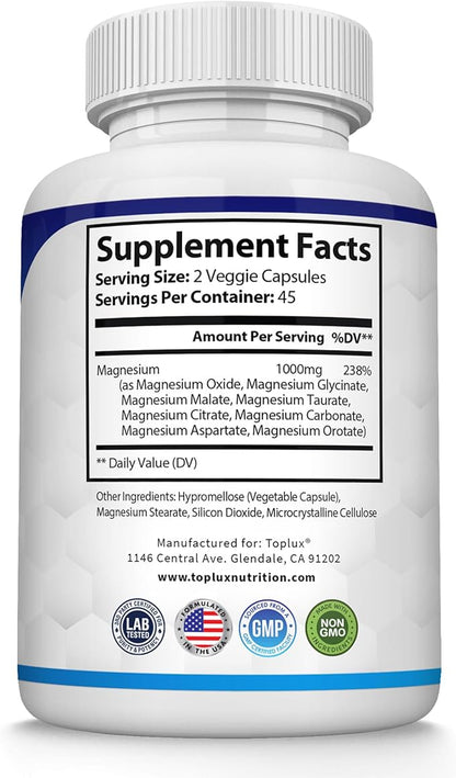 2x1 MAGNESIUM COMPLEX x 90 CAPSULAS GL