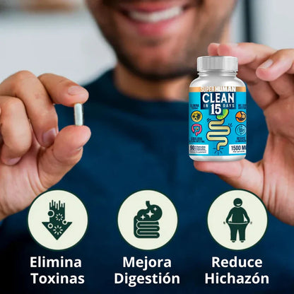 CANDIDA CLEANSE® 100% Original + Clean15™ Limpieza Completa