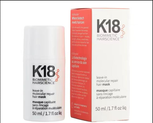 K18 Mascarilla Molecular ® |  Repara Tu Cabello en Solo 4 Minutos