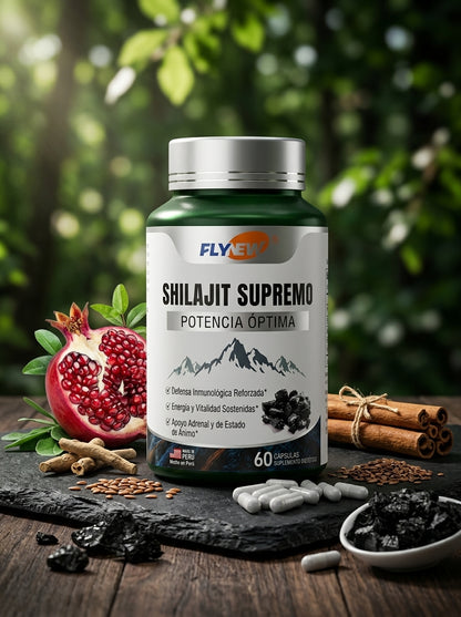 Shilajit Ultra Original — Recuperá  tu energía, vitalidad y rendimiento  como cuando tenías 25