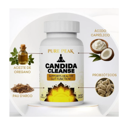 2X1 Candida Cleanse – Reduce antojos, hinchazón y fatiga + Envío Gratis