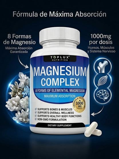 Magnesio Complex® — Recuperá tus  músculos desde adentro