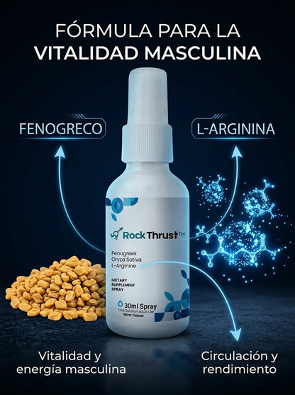 RockThrust™ - Spray Para Erecciones Duras Como Una Roca En 43 Segundos