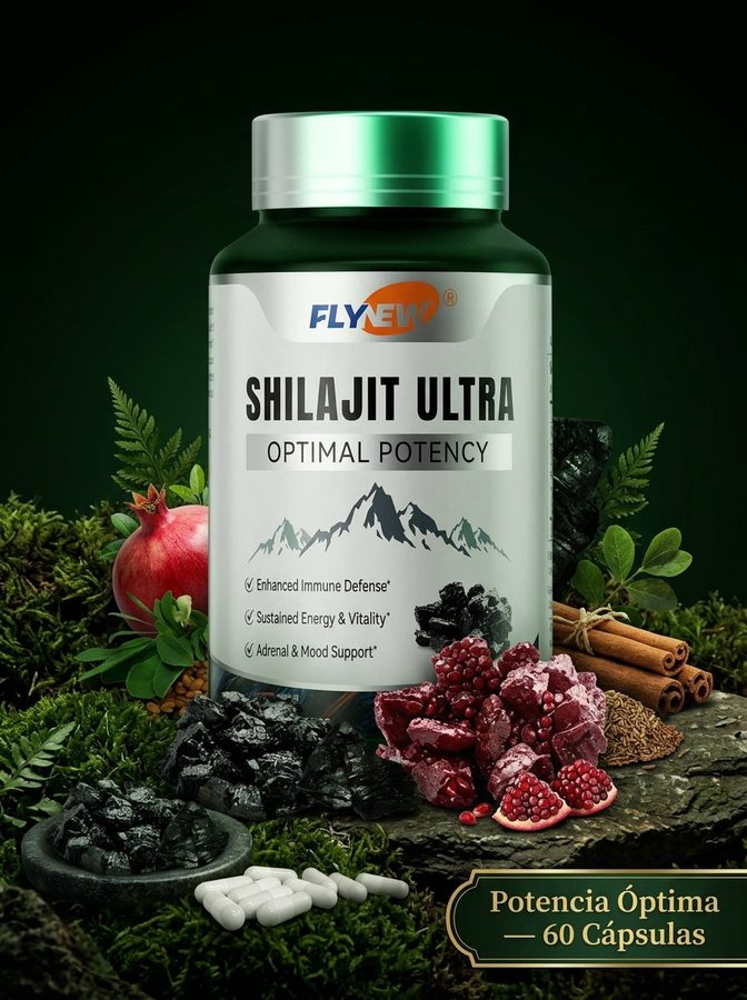 Shilajit Ultra Original — Recuperá  tu energía, vitalidad y rendimiento  como cuando tenías 25