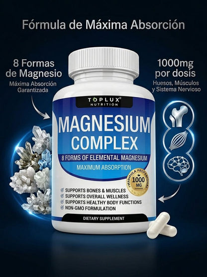 Magnesio Complex® — Recuperá tus  músculos desde adentro